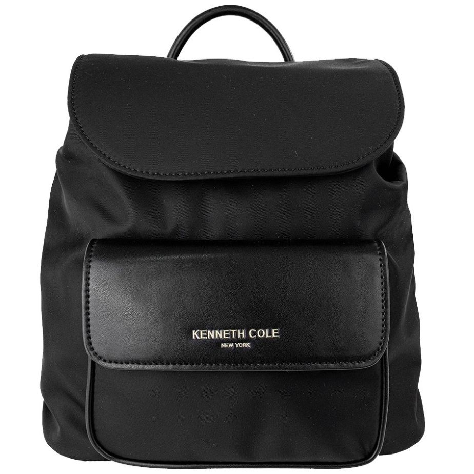 Backpack Negra Kenneth Cole para Mujer