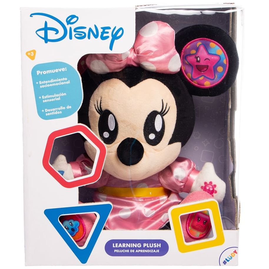 Peluche Minnie con Sonido de Sentimientos Ruz