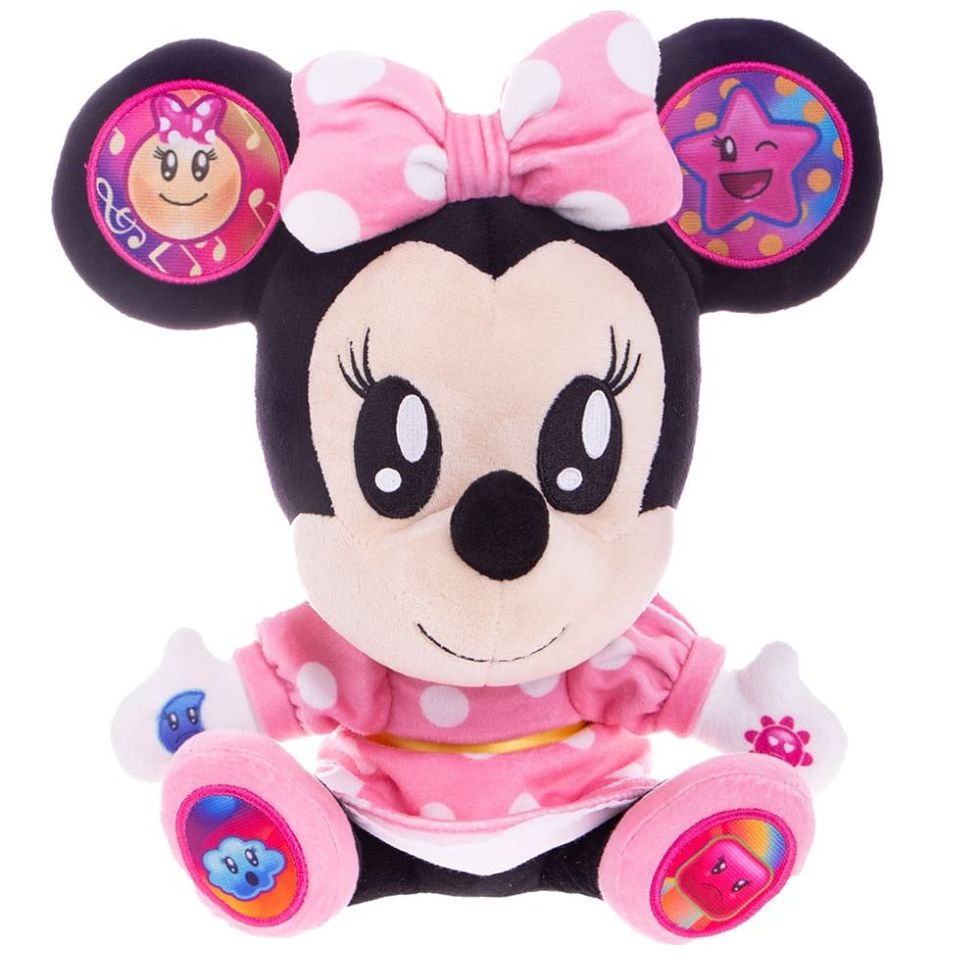 Peluche Minnie con Sonido de Sentimientos Ruz