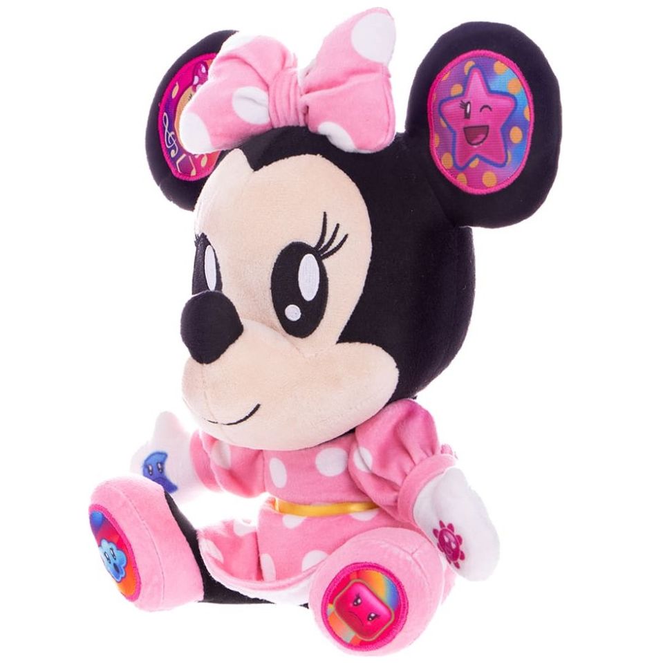 Peluche Minnie con Sonido de Sentimientos Ruz