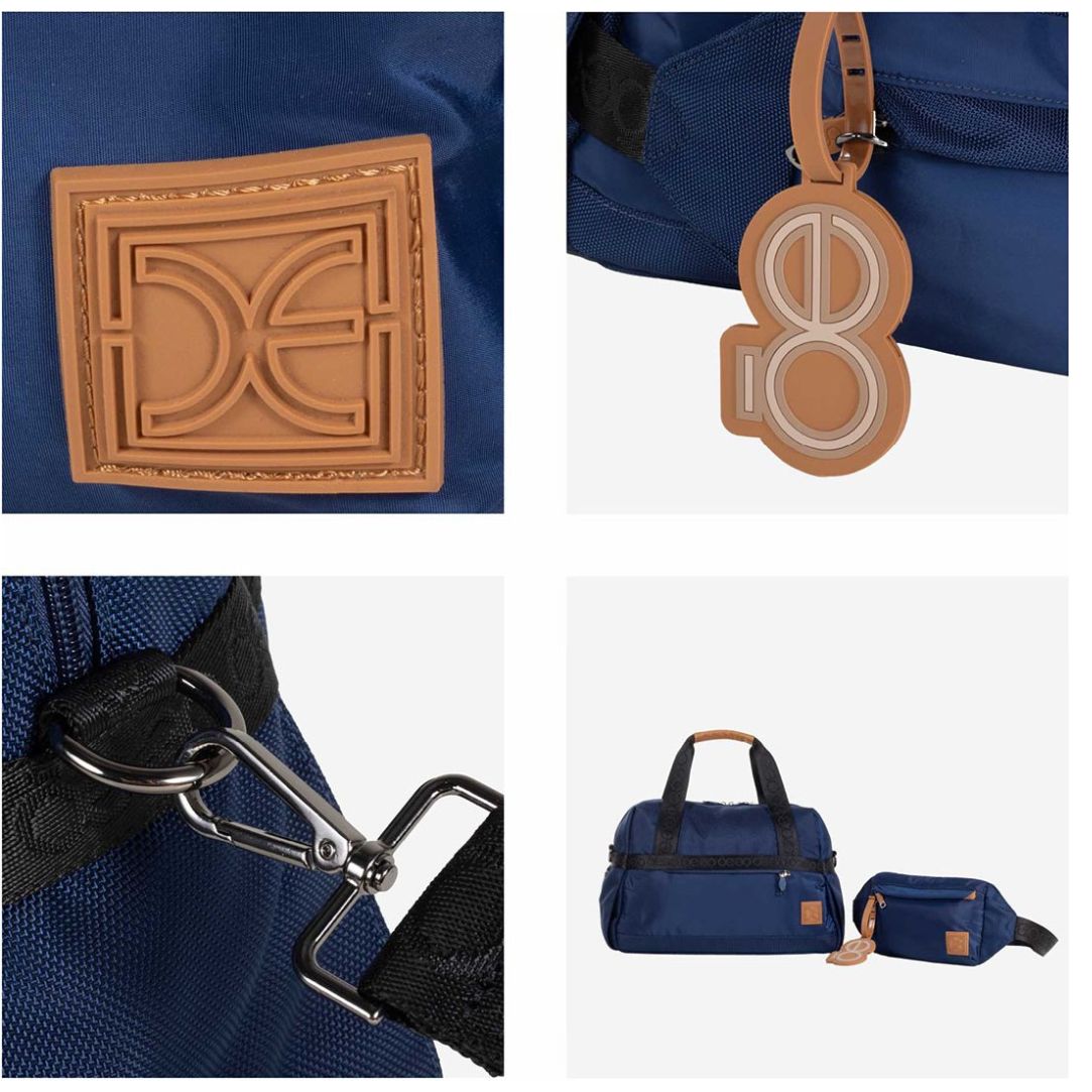 Duffle Bag Soft Side Rorbyni Azul Cloe