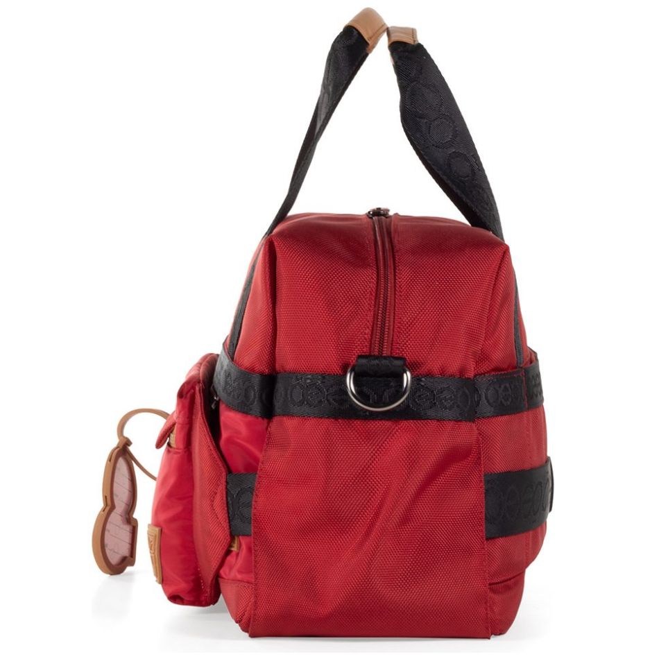 Duffle Bag Soft Side Rorbyni Rojo Cloe