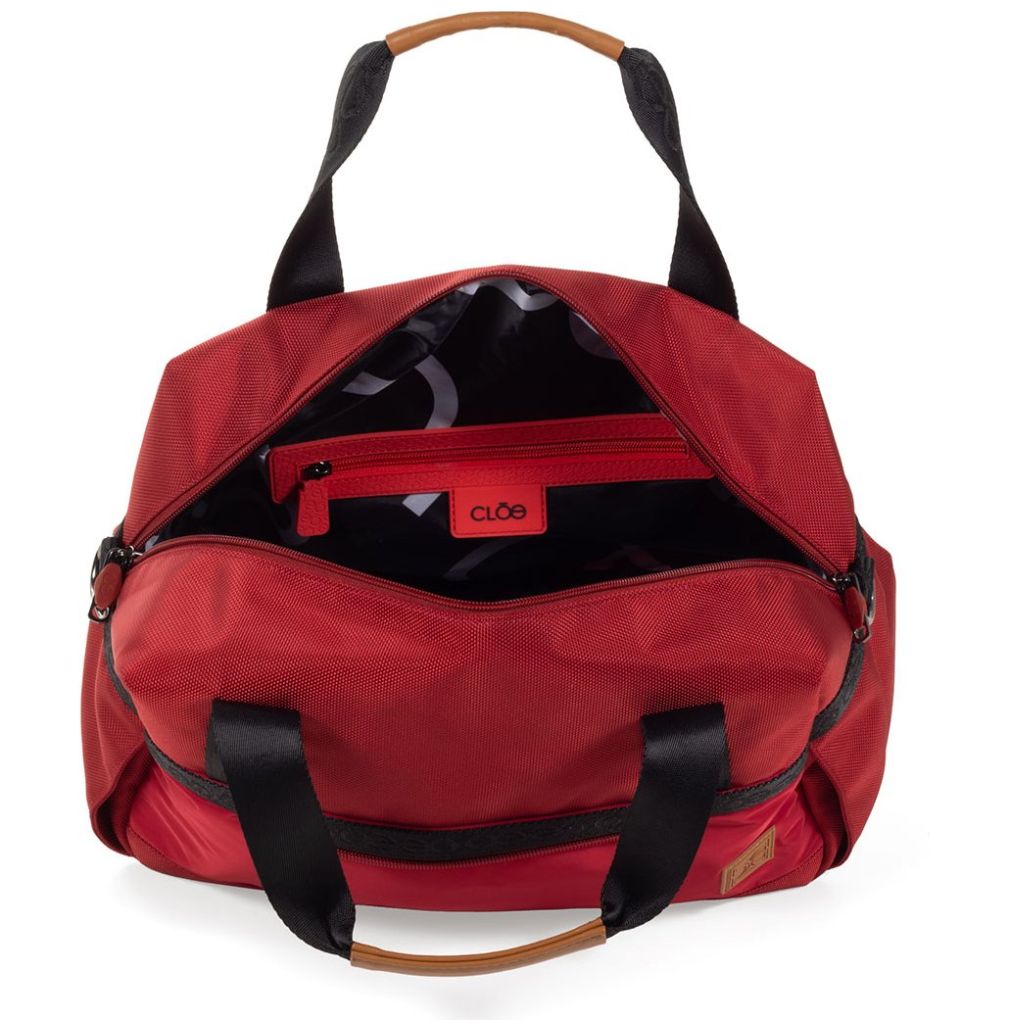 Duffle Bag Soft Side Rorbyni Rojo Cloe