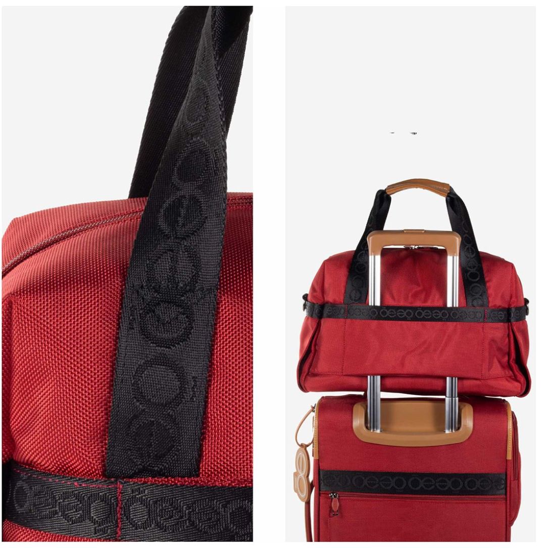 Duffle Bag Soft Side Rorbyni Rojo Cloe