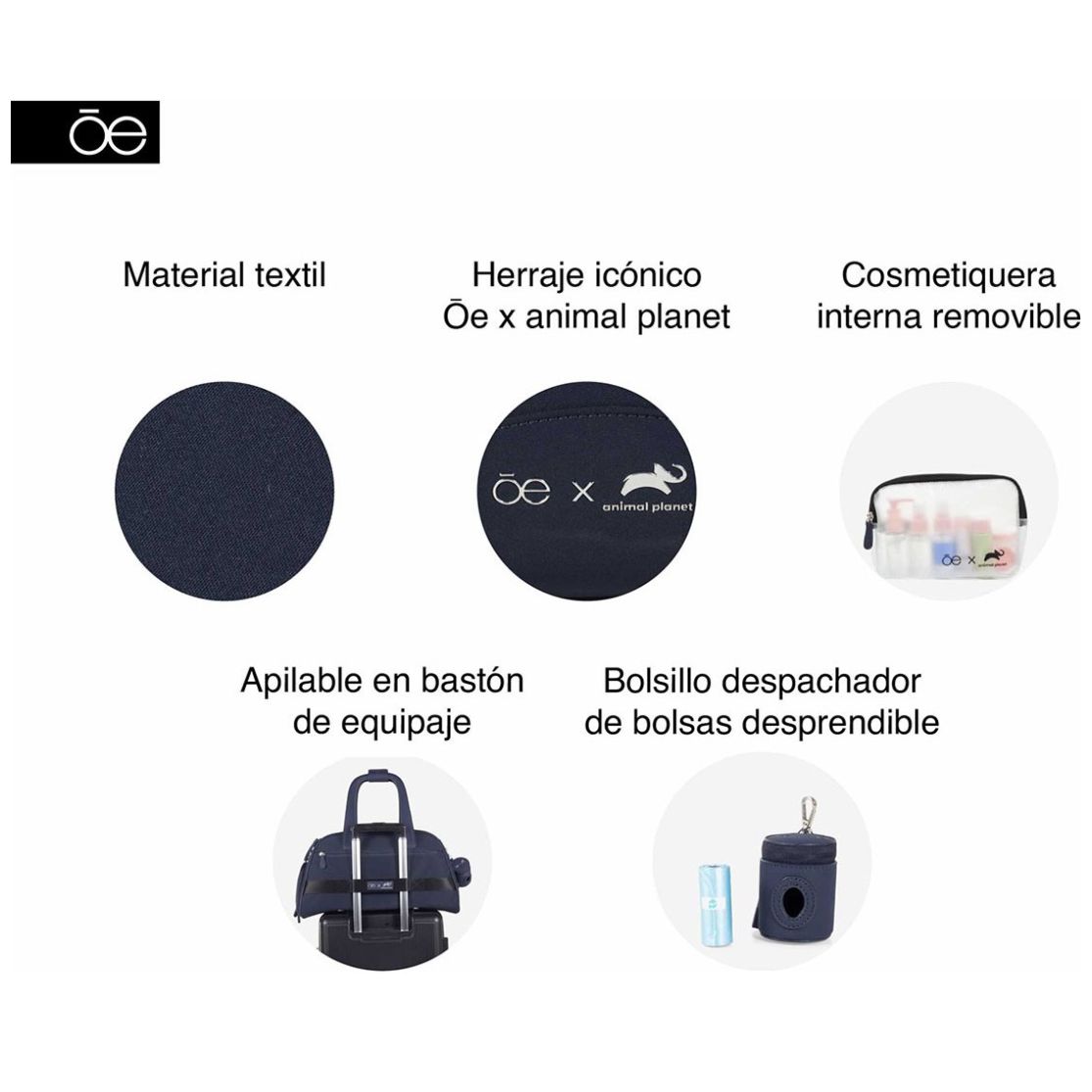 Duffle Bag Soft Side Animal Planet Marino Cloe