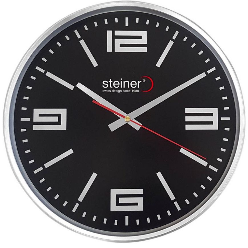 Reloj de Pared Steiner Wake Up Stwa233621Bkh