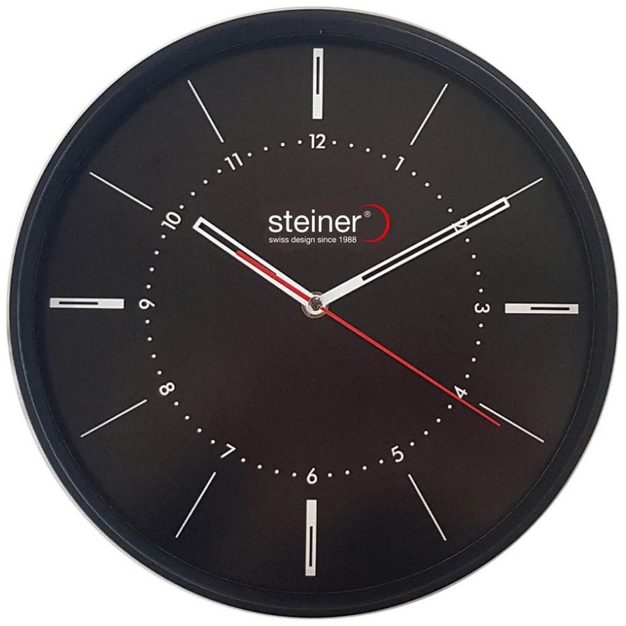 Reloj de Pared Steiner Wake Up Stwa233338Bkh