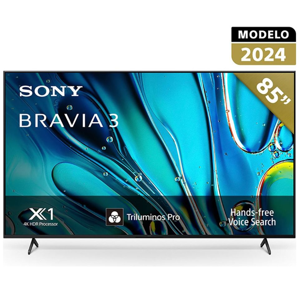 Pantalla Led Sony Bravia 3 85 Pulgadas 4K Hdr Google Tv K-85S30