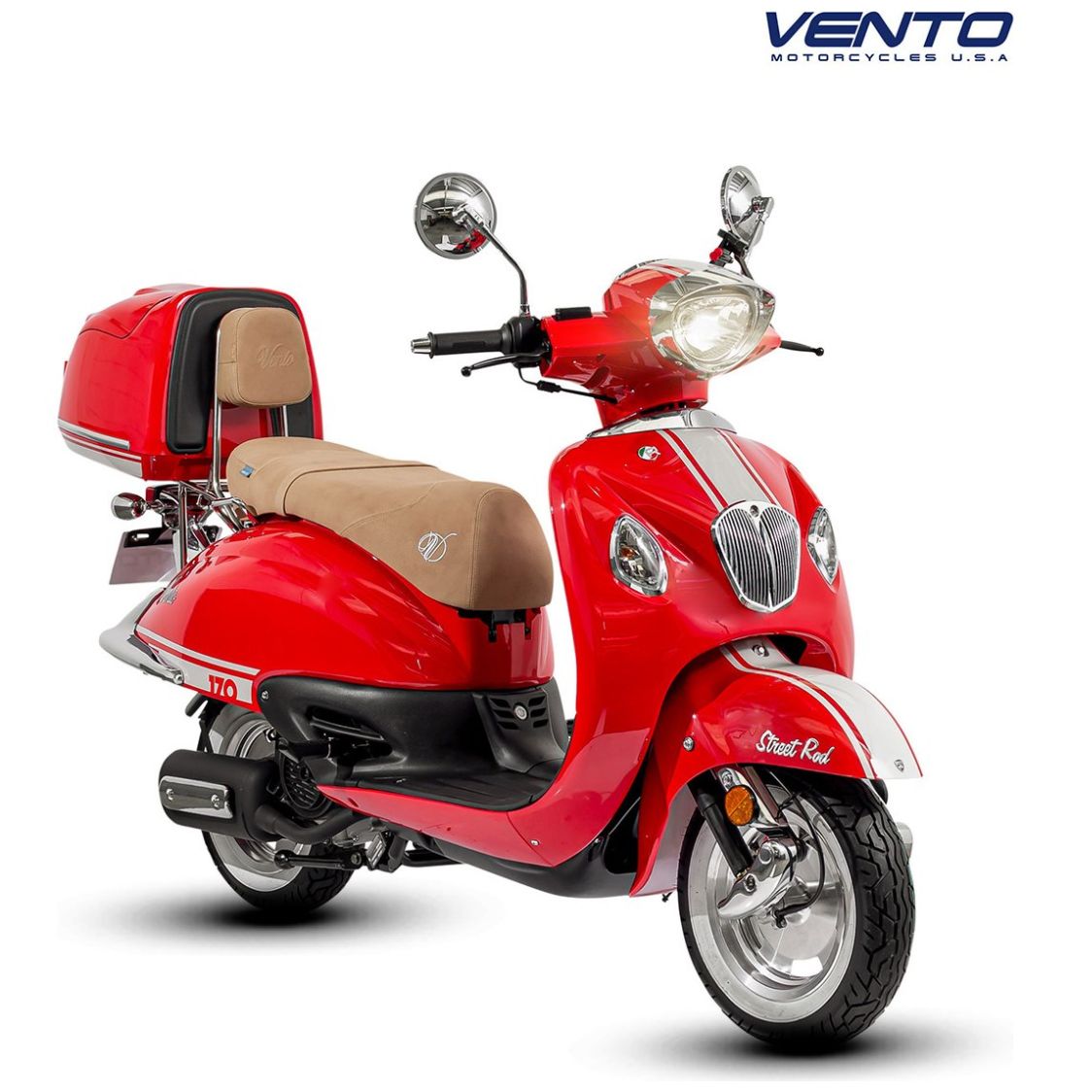 Motocicleta Vento Streetrod Roja 170Cc 2025