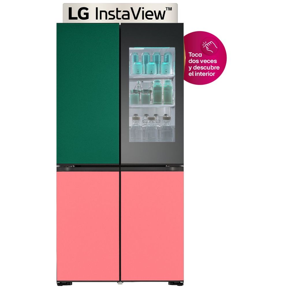 Refrigerador LG Instaviewtm con Moodup 22 Ft