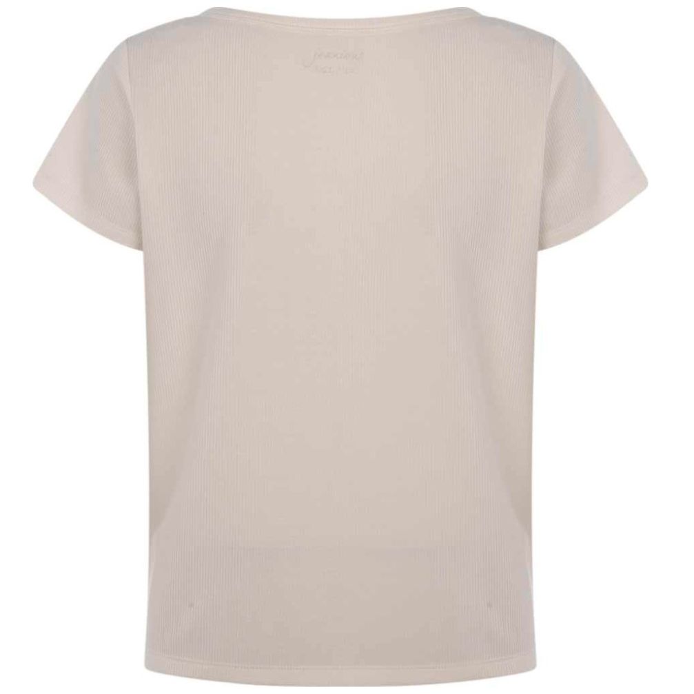 Playera con Botones al Frente para Mujer Talla Extra Jeanious