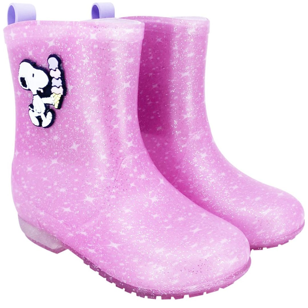 Botas de Lluvia Peanuts 13-16 Color Rosa