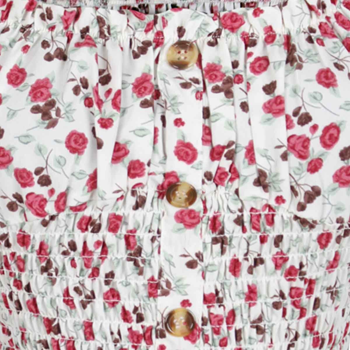 Blusa Corta Escote Cuadrado para Mujer Juniors #4Me&4You