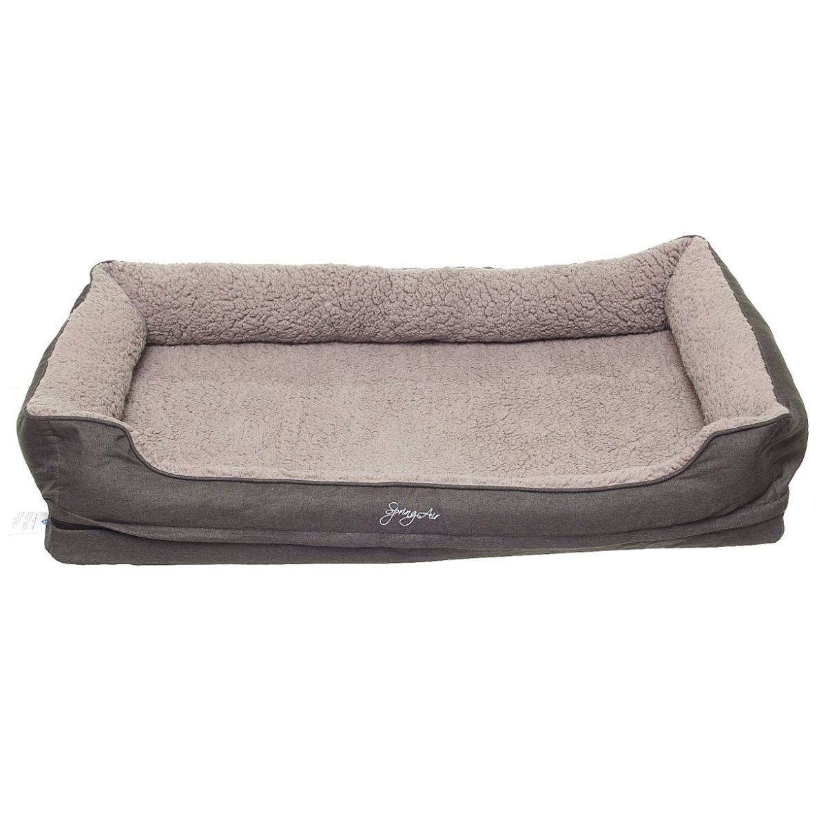 Cama para Mascota Grande Gris Spring Air