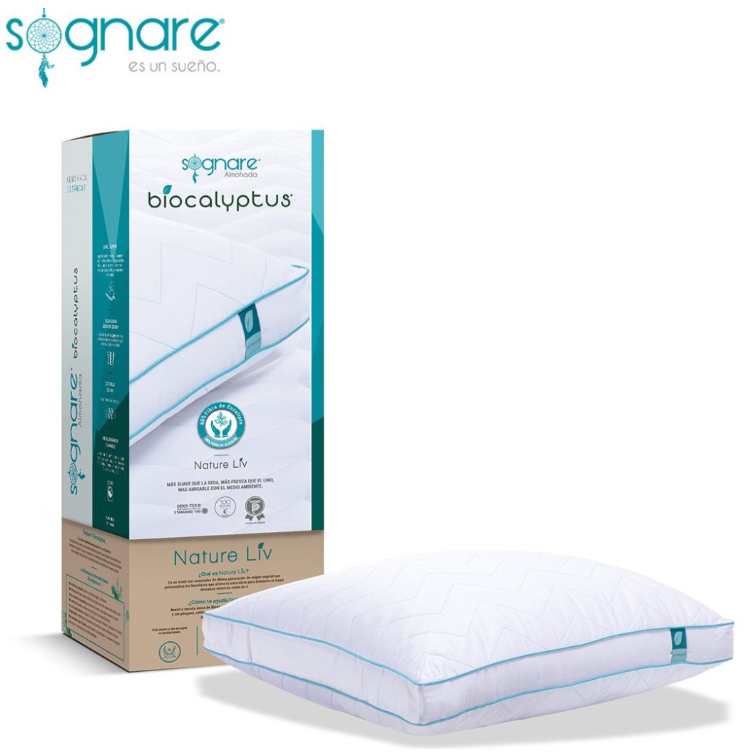 Almohada Biocalyptus Estándar Semi Firme Sognare