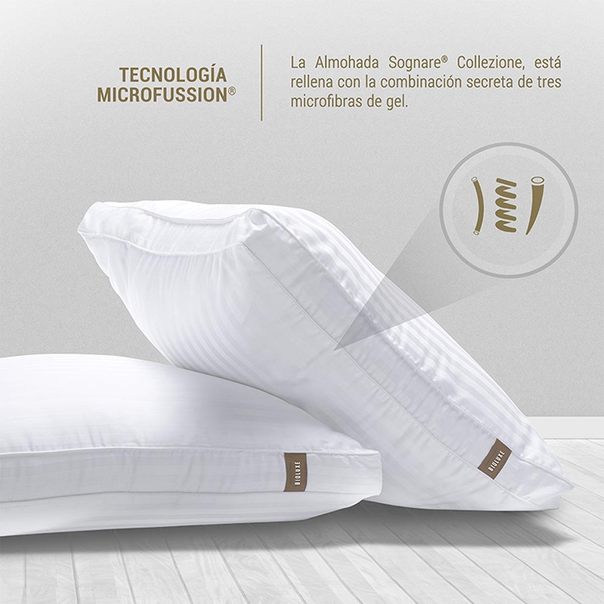 Almohada Collezione Estándar Semi Firme Sognare