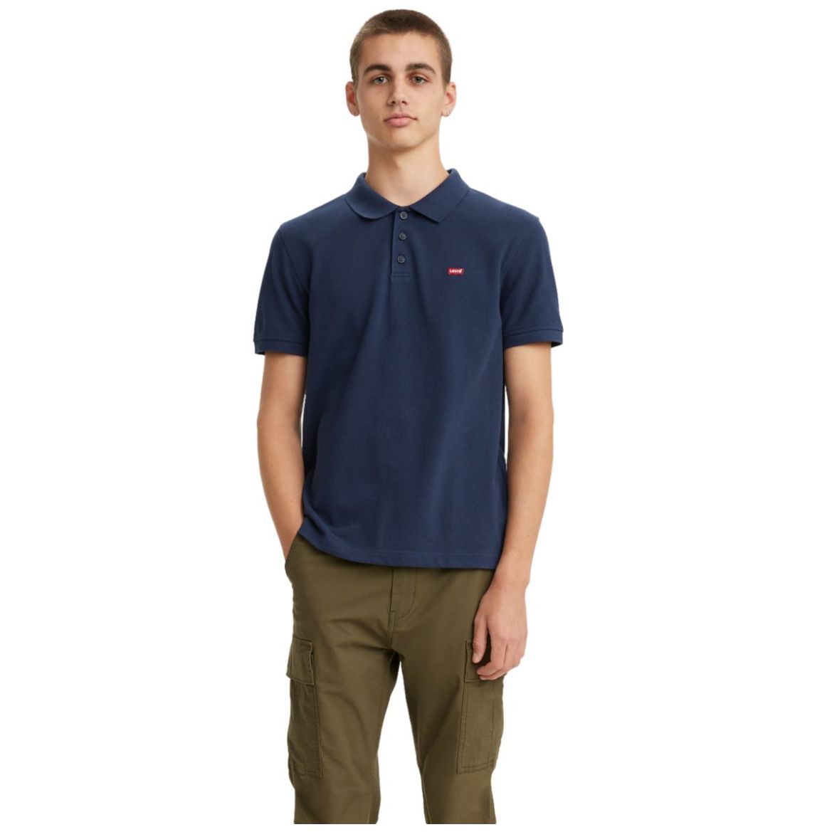 Playera Tipo Polo Levi’S Diseño Liso para Hombre