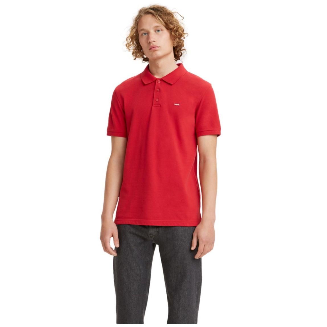 Playera Tipo Polo Levi’S Diseño Liso para Hombre