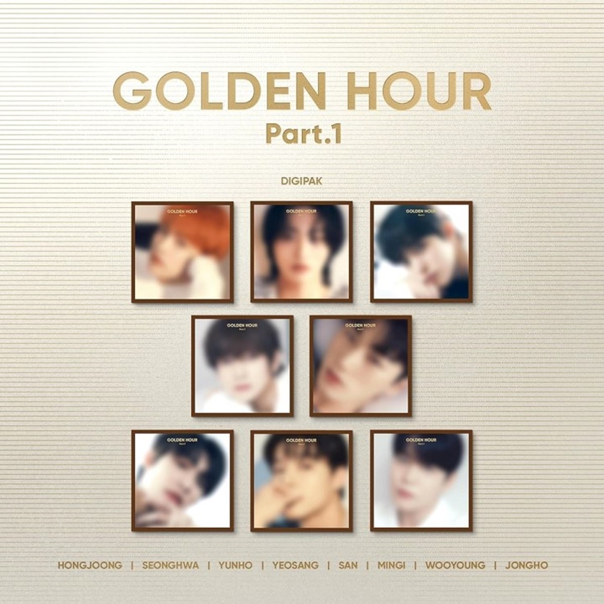 Cd Ateez - Golden Hour Part.1 Digipack