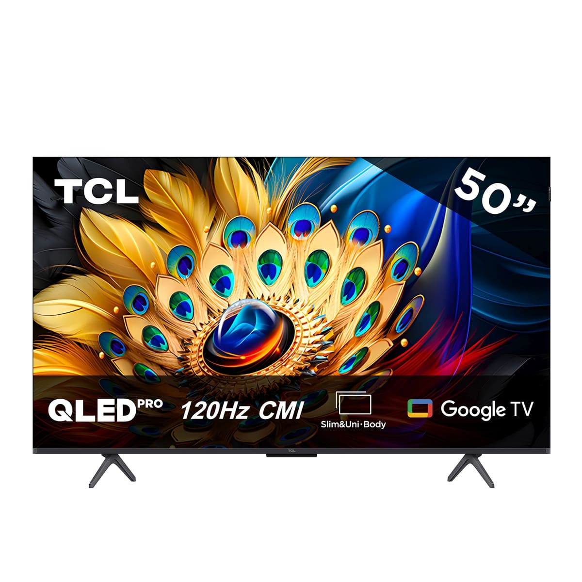 Pantalla Qled Tcl 50 Pulgadas 4K Google Tv 50Q651G