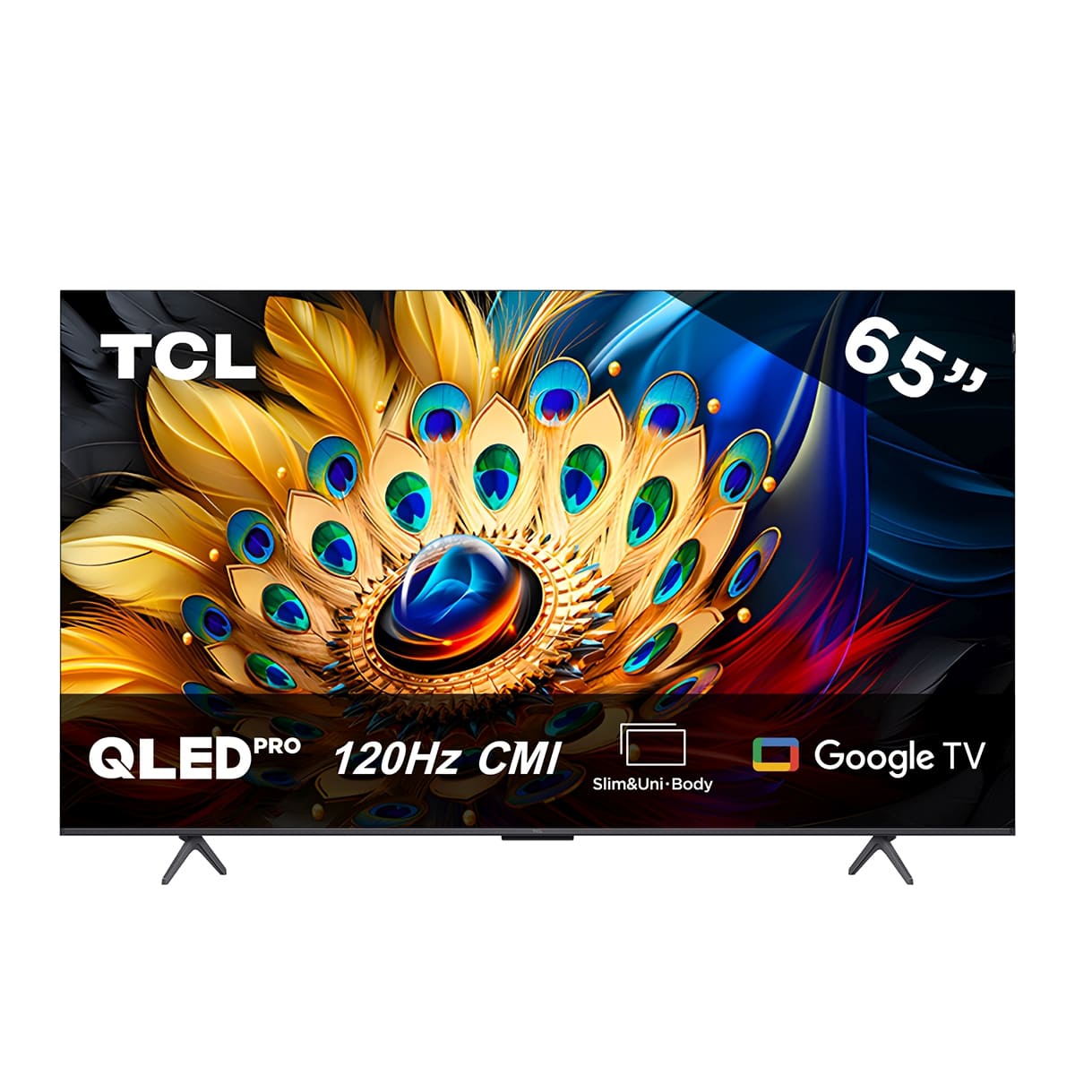 Pantalla Qled Tcl 65 Pulgadas 4K Google Tv 65Q651G