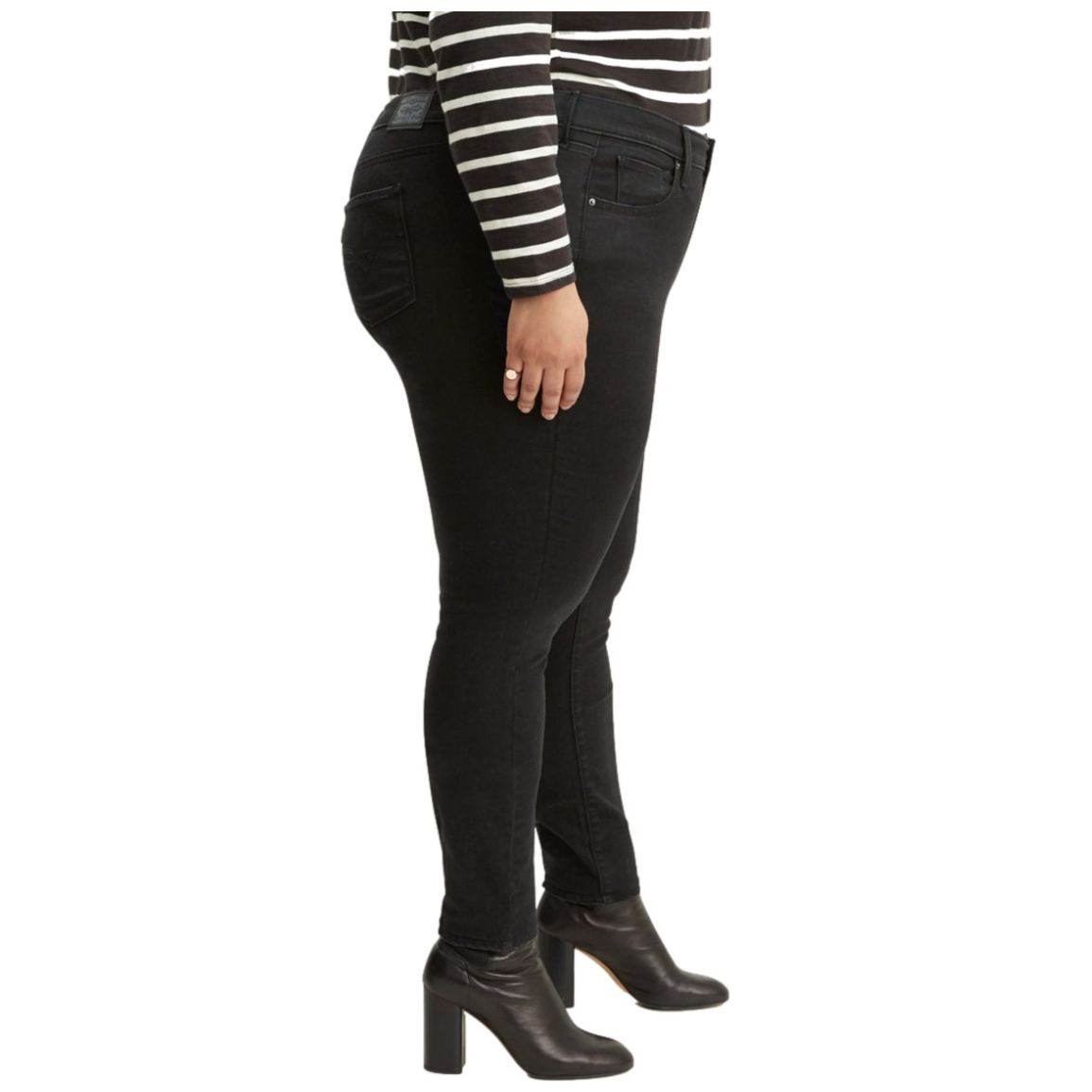 Jeans Skinny Fit Levi's 721 Cintura Alta para Mujer Curvy