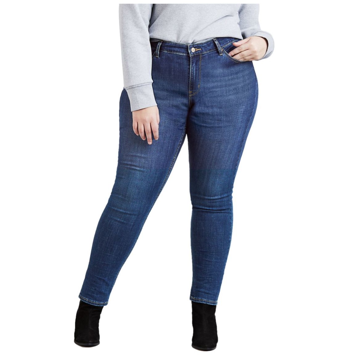 Jeans Skinny Fit Levi's 711 para Mujer Curvy