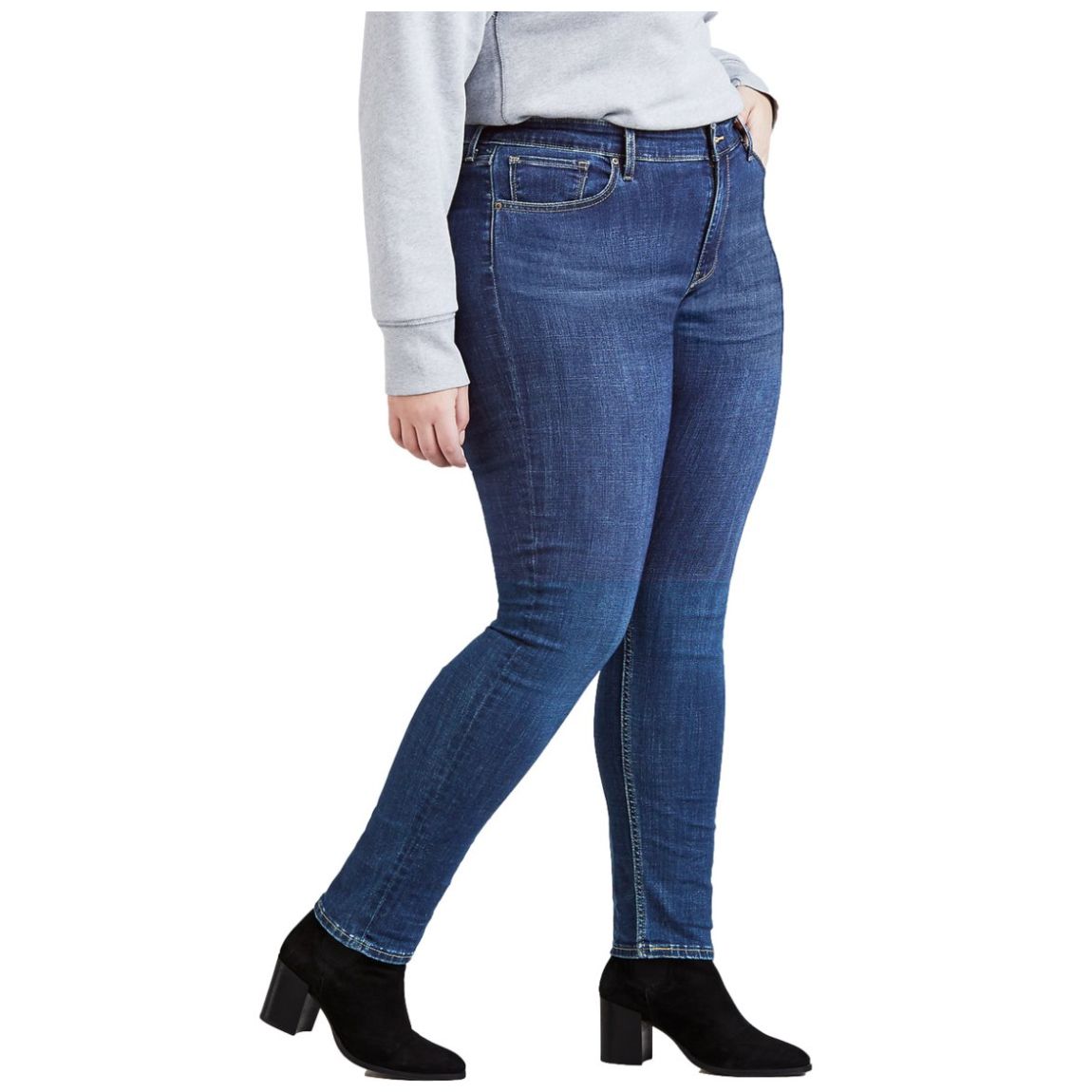 Jeans Skinny Fit Levi's 711 para Mujer Curvy