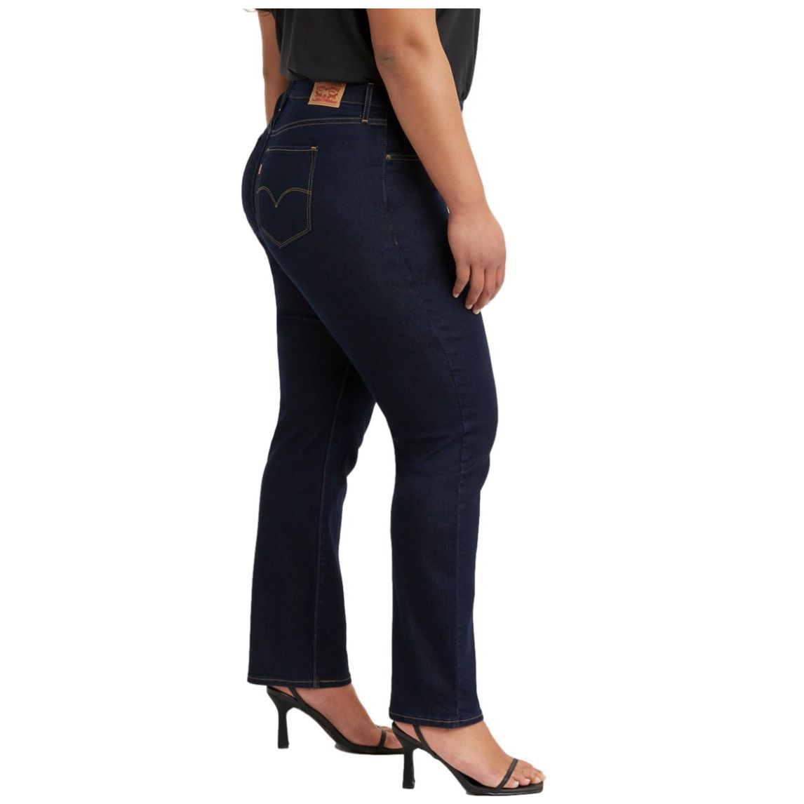 Vaqueros Levi's 724 High Rise Straight Para Mujer - Talla Plus - TENCEL Lyocell