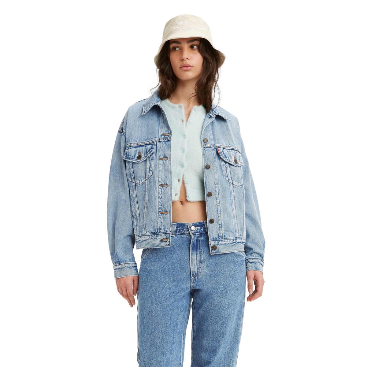 Chamarra Levi's Trucker de Mezclilla '90S para Mujer