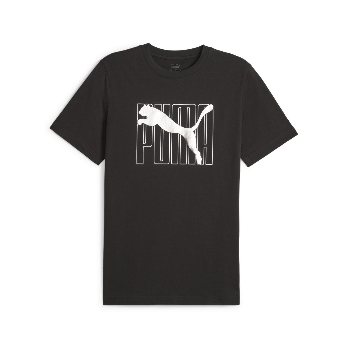 Playera Puma Logo al Frente para Hombre