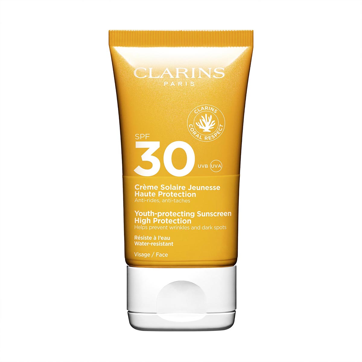 Crema Solar Juventud Alta Protección Spf30 Clarins