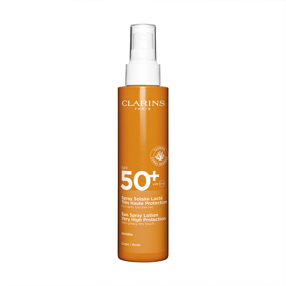 Spray Solar Lácteo Muy Alta Protección Spf50+ Clarins