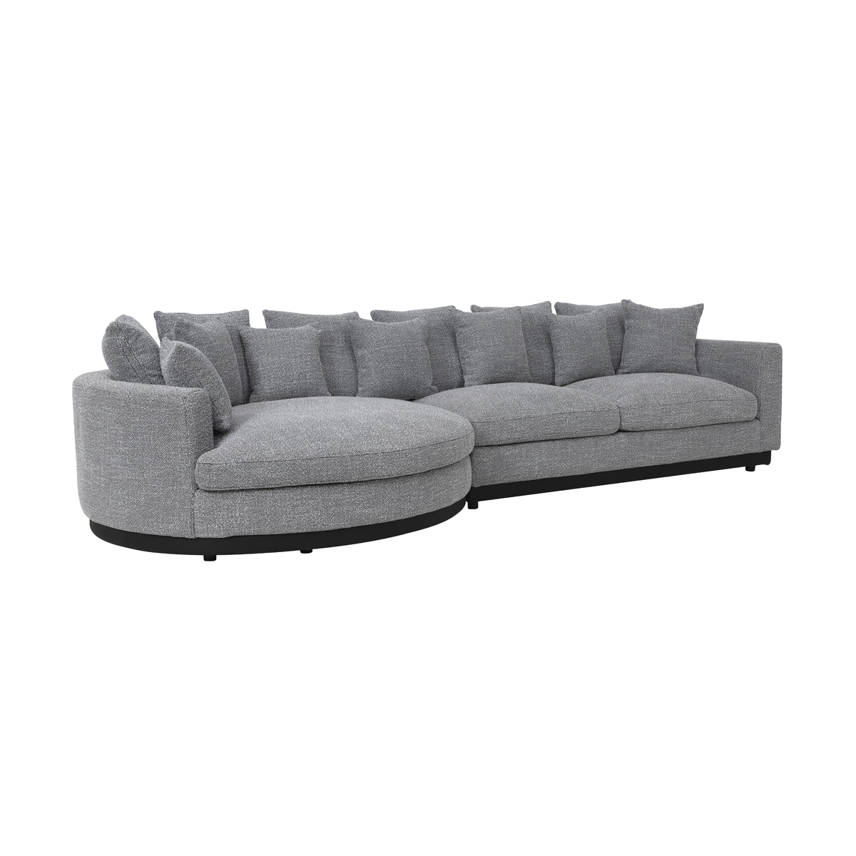 Esquinero Izquierdo Rose Gris Boal
