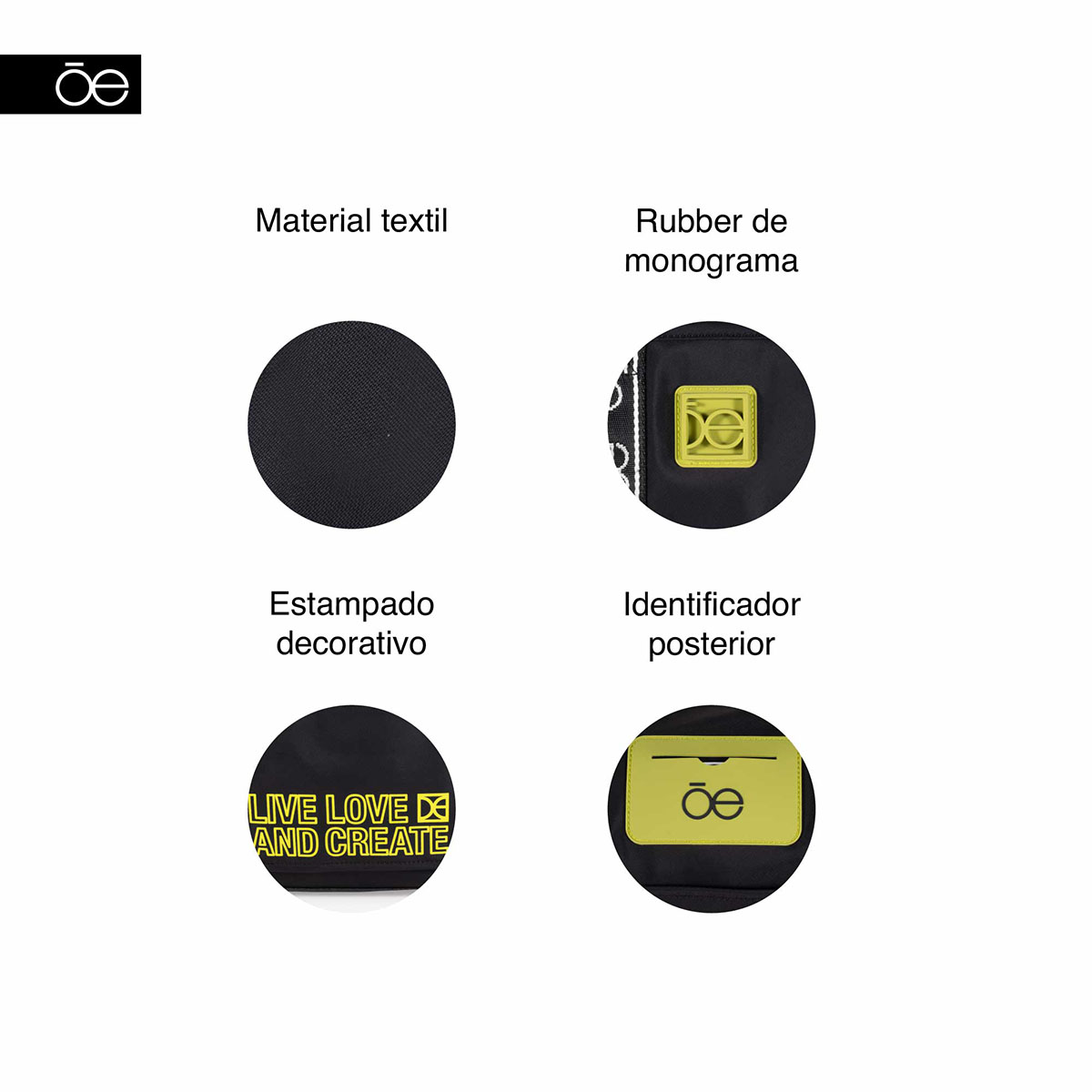 Duffle Elnami Negro Cloe