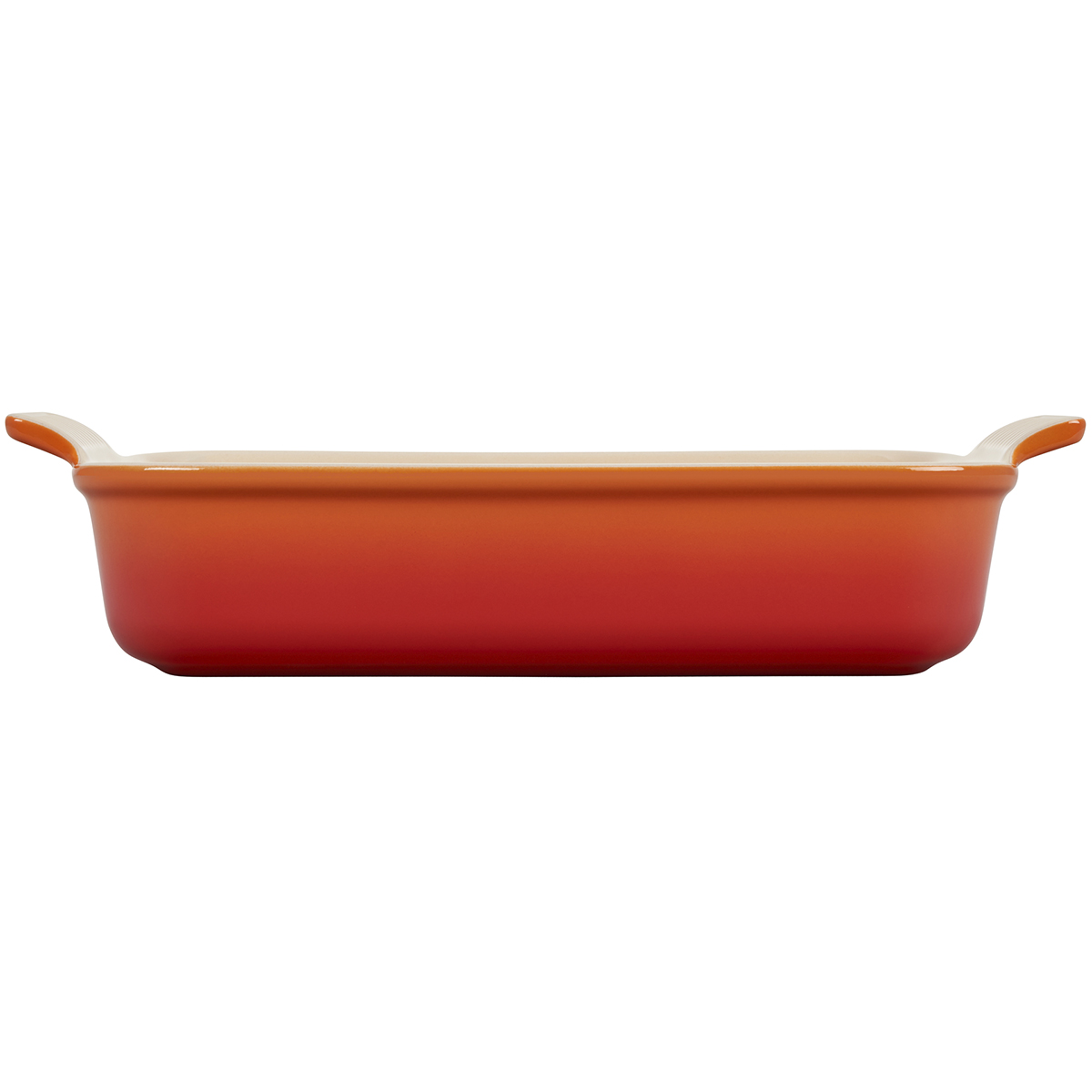 Bandeja Rectangular Heritage 32Cm Naranja Le Creuset