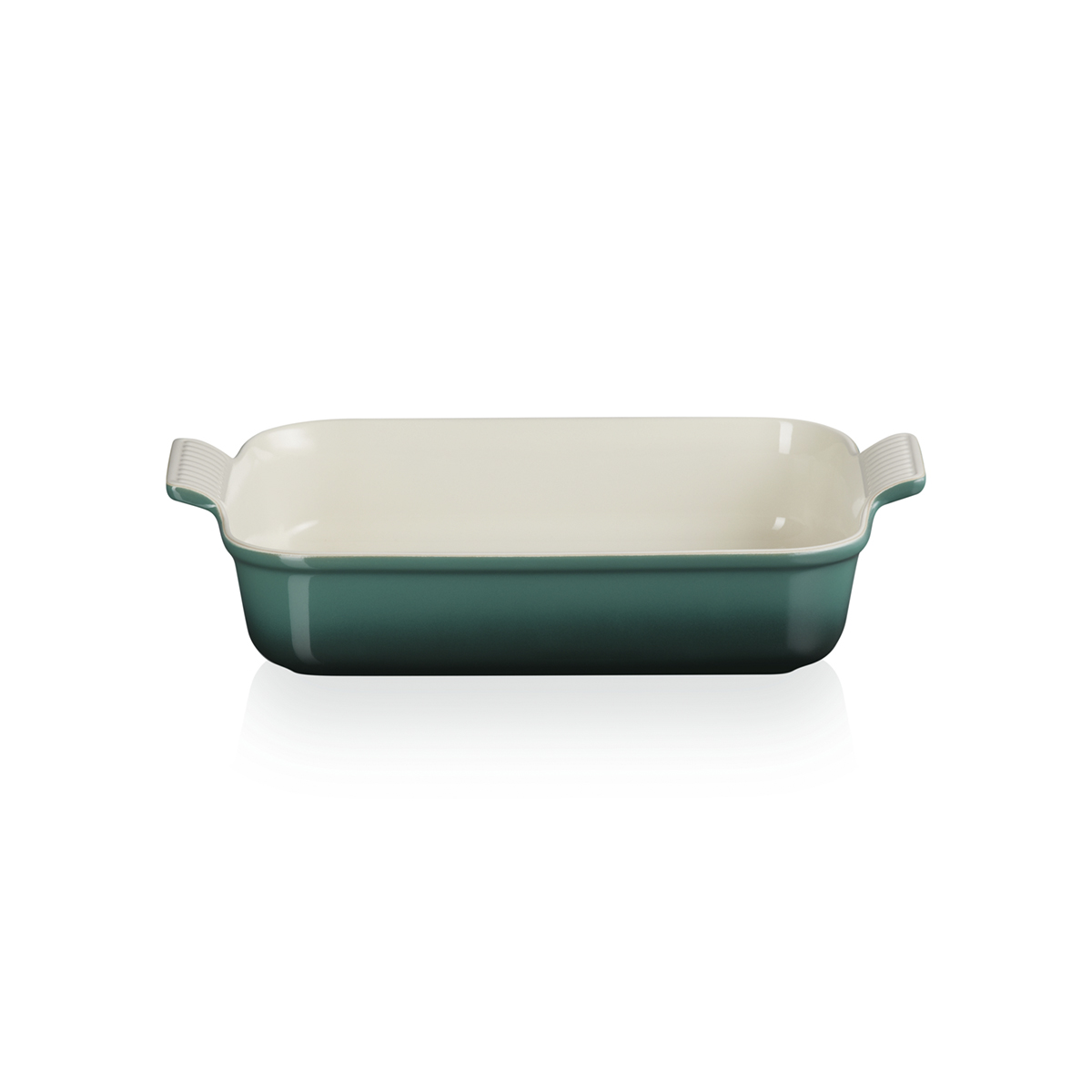 Bandeja Rectangular Heritage 32Cm Verde Le Creuset