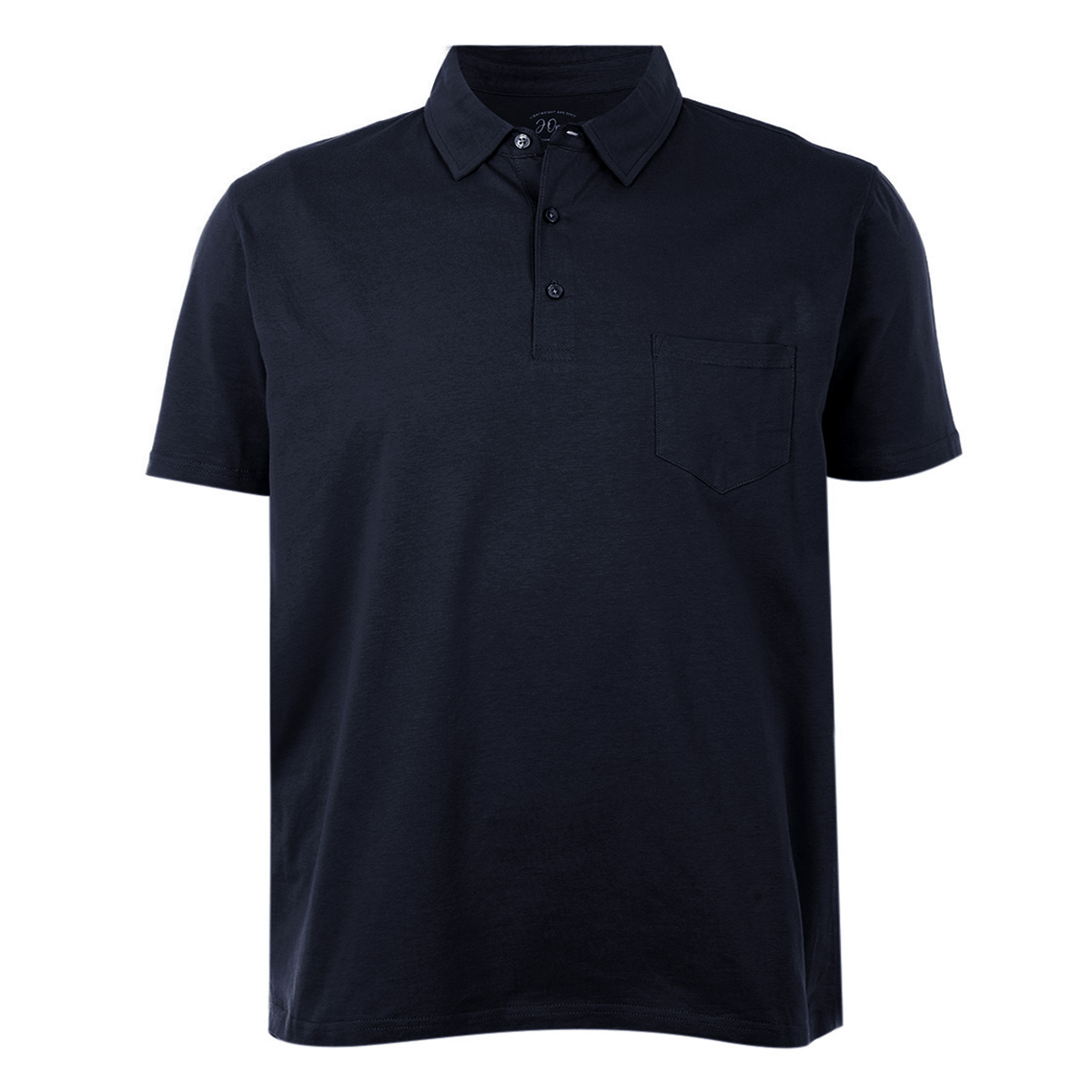 Playera Tipo Polo J. Opus Diseño Liso para Hombre Plus