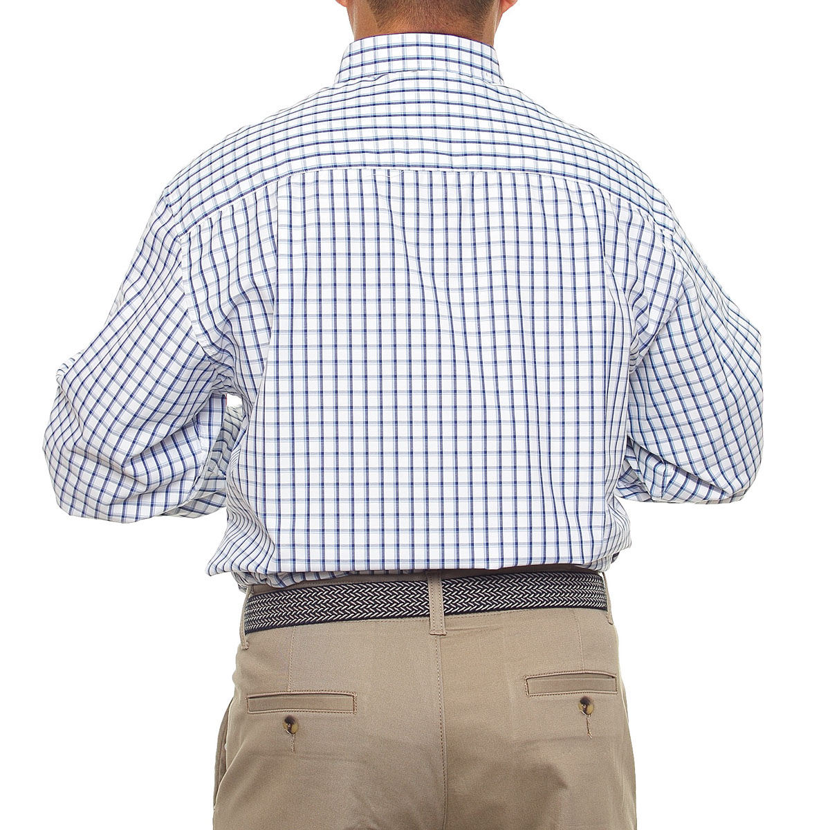 Camisa Diseño a Cuadros para Hombre Plus Polo Club