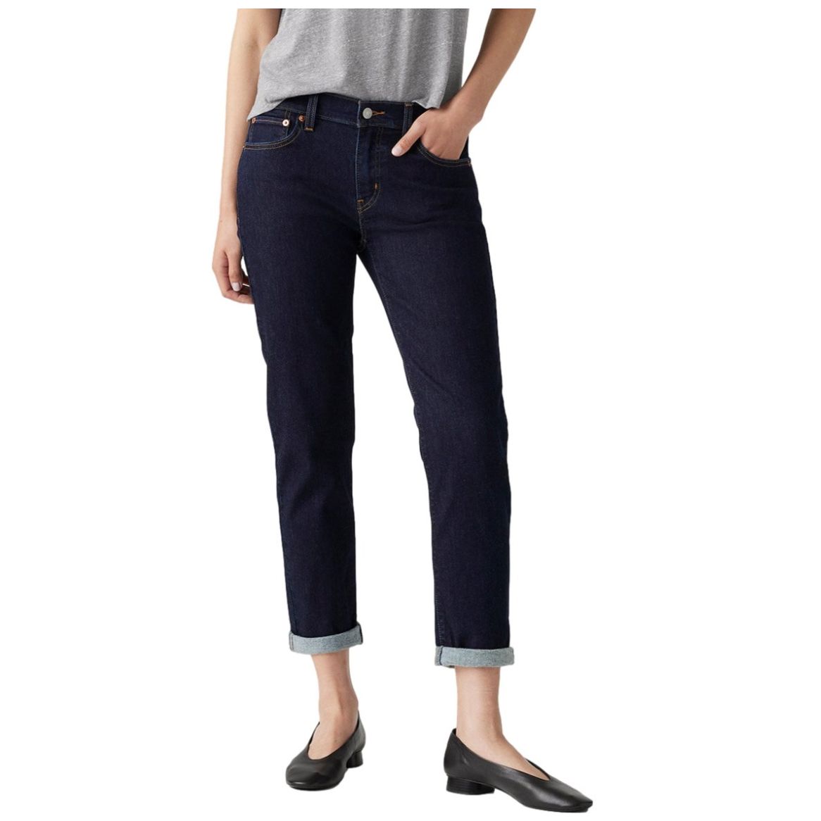 Jeans Levi's Mid Rise Boyfriend para Mujer