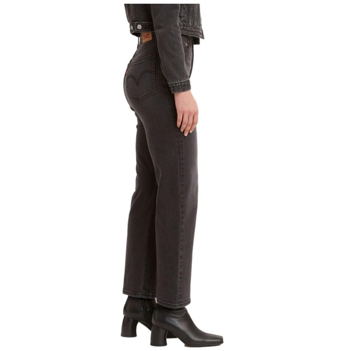 Jeans Levi's Ribcage Straight Ankle para Mujer Junior