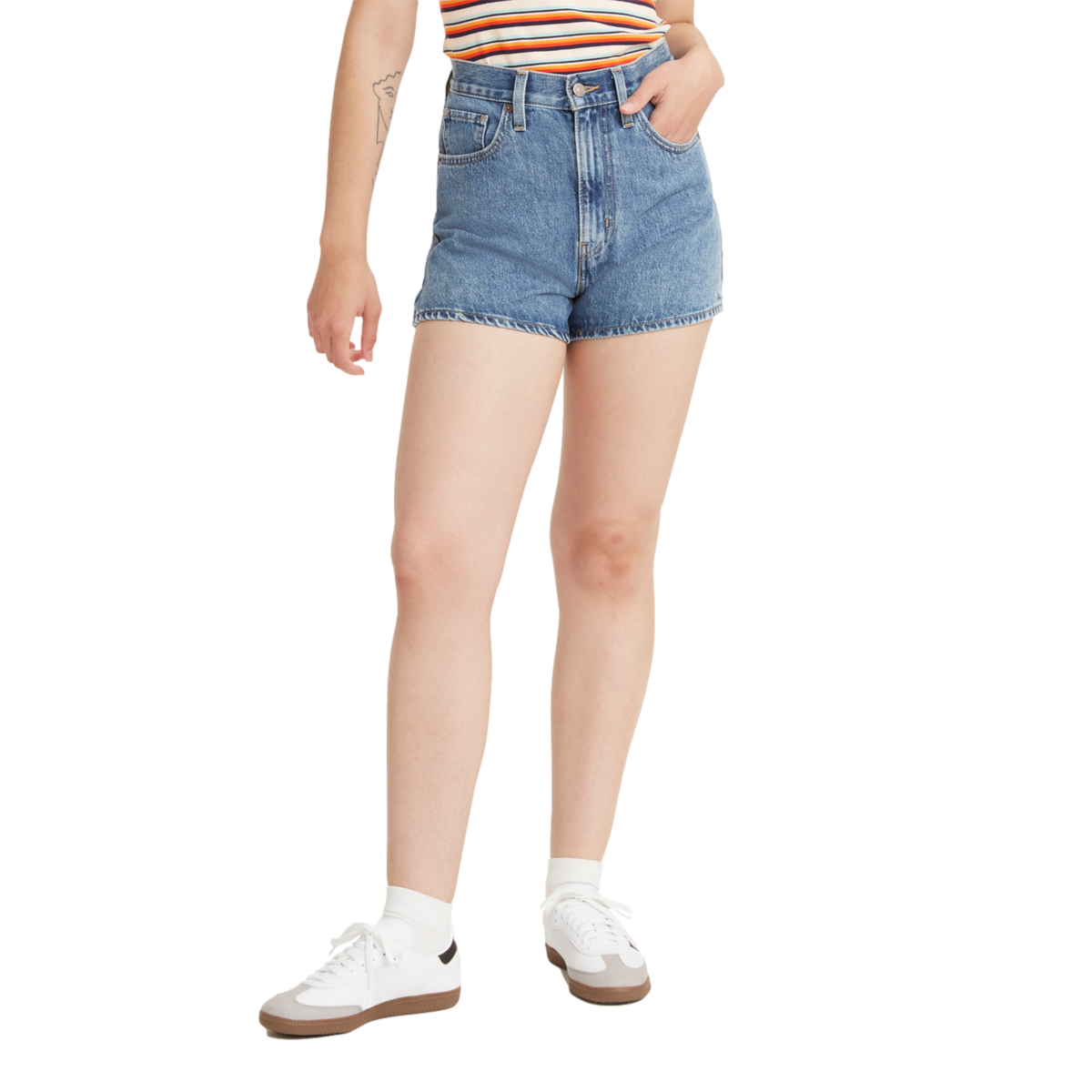 Levi’S Short High-Waisted Mom para Mujer