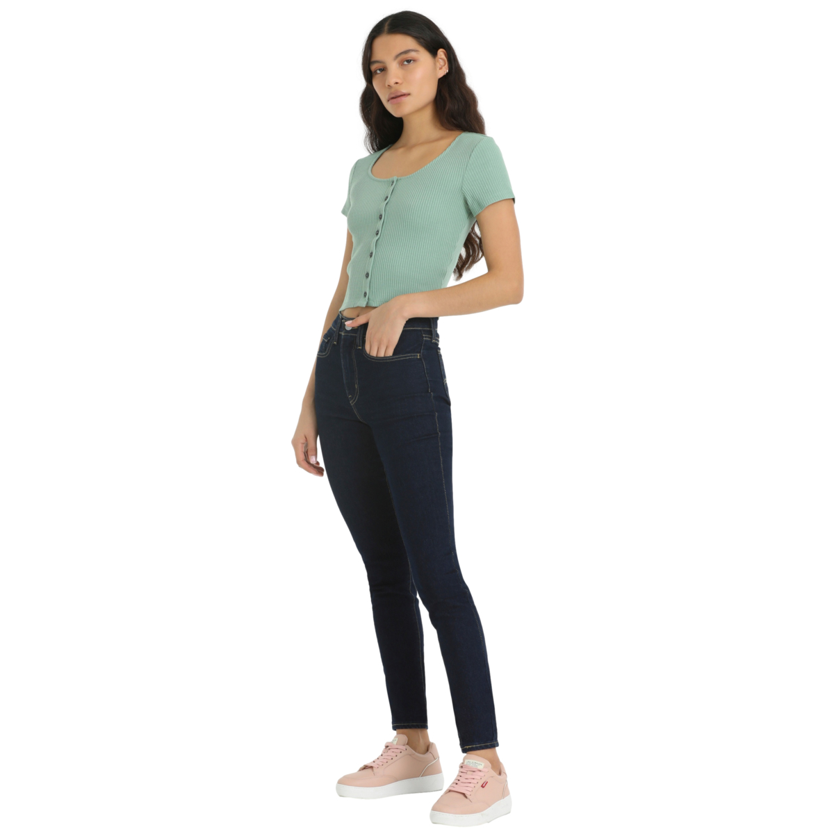 Jeans Levi's 720 High-Rise Súper Skinny para Mujer Junior