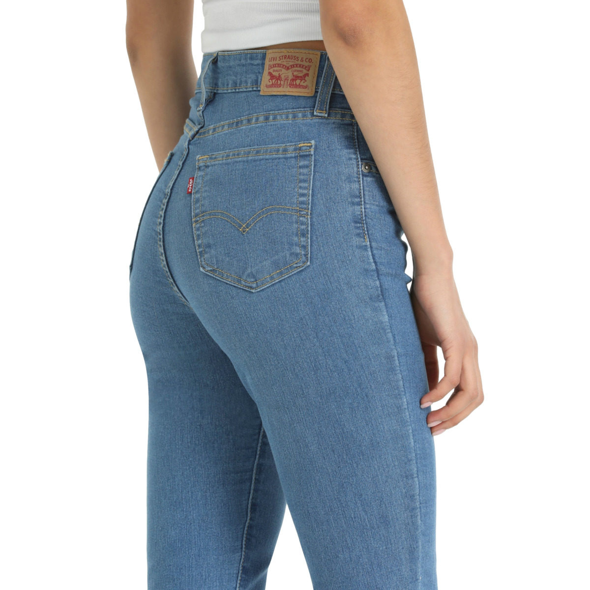 Levis 721 Skinny Jeans Levis Mujer JEANS SKINNY MUJER LEVI'S AZUL