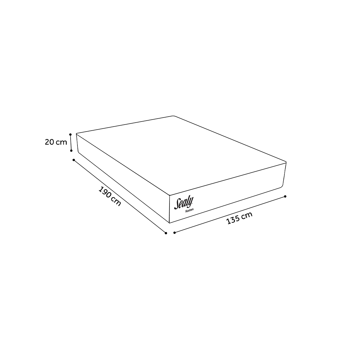 Colchón Kasten Matrimonial Sealy