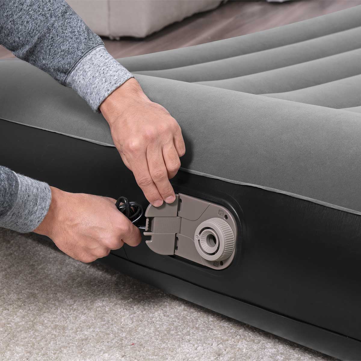 Colchón Queen Inflable Tritech con Bomba Incorporada Bestway