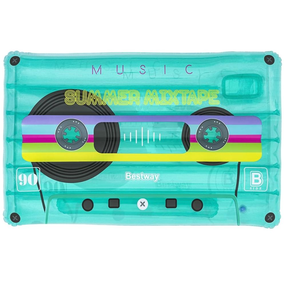 Flotador Inflable para Alberca Retro Beats Bestway