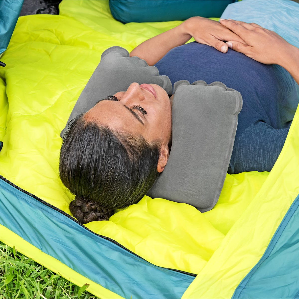 Almohada Cervical Inflable para Camping Bestway