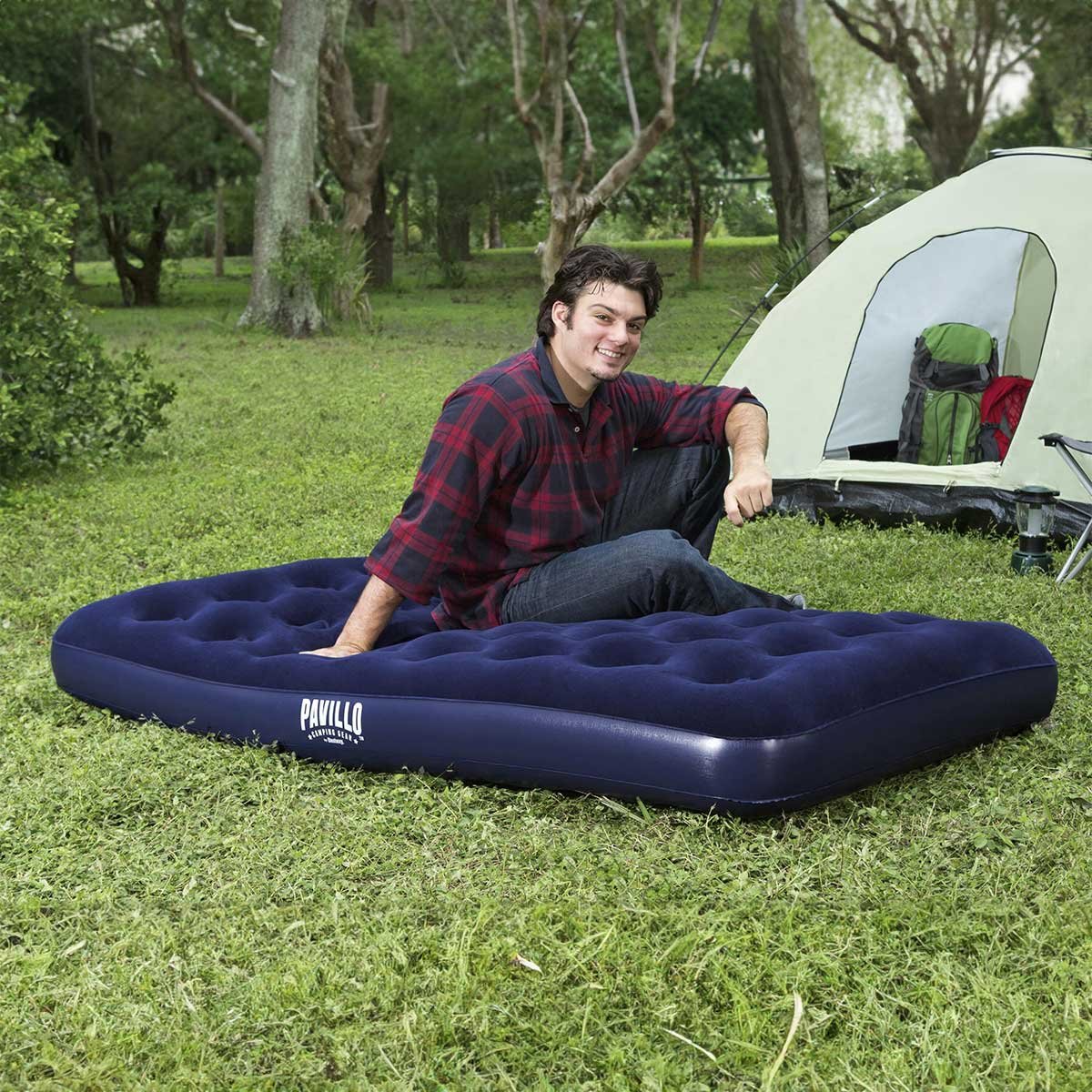 Colchón Inflable Individual para Acampar Bestway