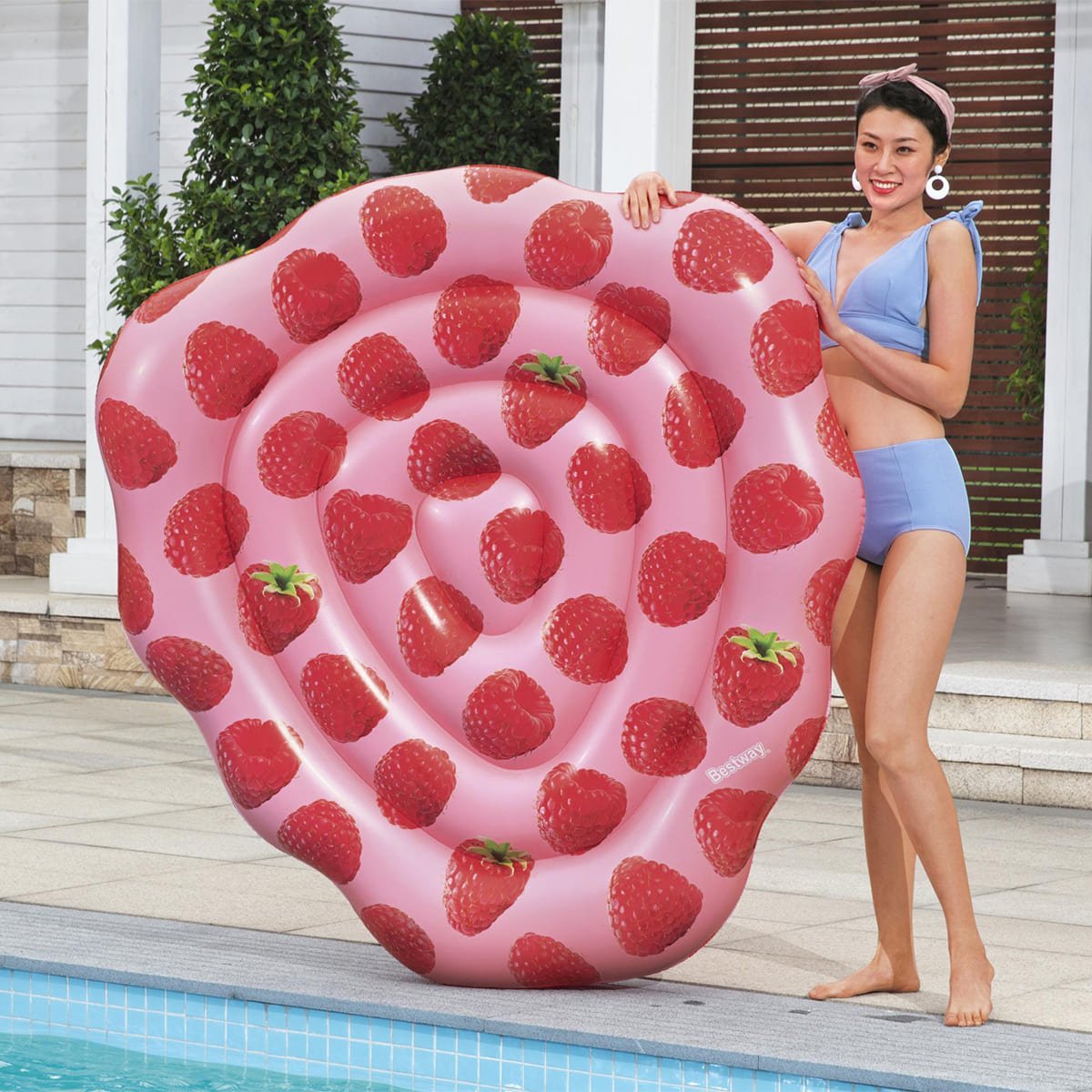 Flotador Acuático Scentsational con Aroma a Frambuesa de Bestway